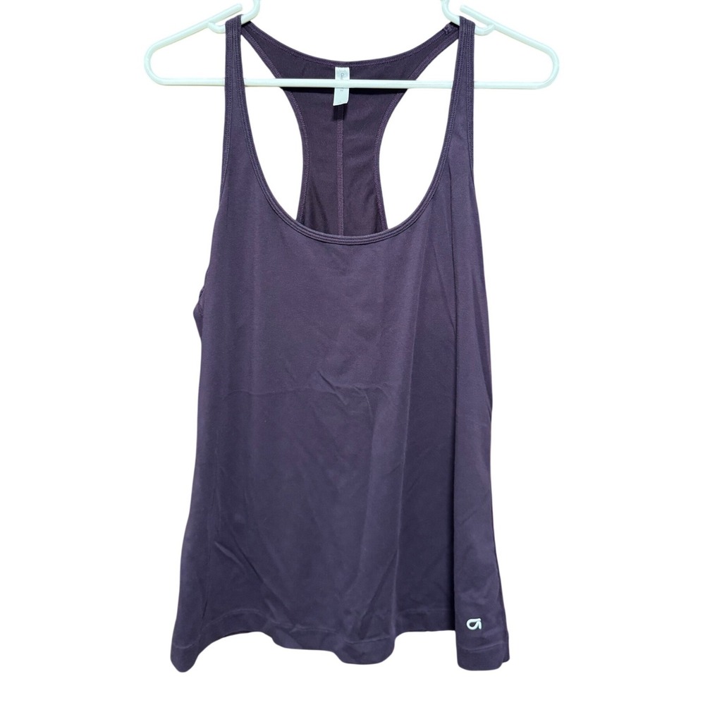 GapBodyFit Womens Large Purple Racerback Athletic Tank Top Scoop Neck Activewear